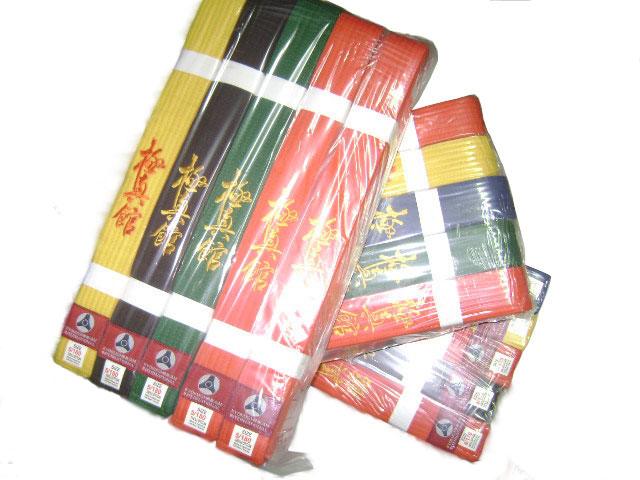 KYOKUSHIN-KAN BELTS
